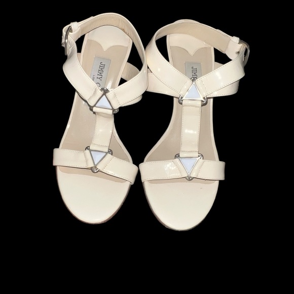 🌟JIMMY CHOO🌟 Authentic 🌟Sandal/Heels SZ EU 38  US 7.5 - Picture 2 of 10